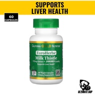 California Gold Nutrition, Milk Thistle, Support Liver Health, Detox Supplement 60 Veggie Capsules