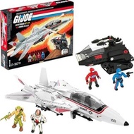 MEGA GI Joe Action Figures Building Toys, Skystriker XP-14F vs. Cobra HAS with 617 Pieces