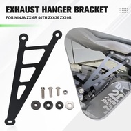 Motorcycle Exhaust Holder Hanger Bracket Muffler Support Fit For KAWASAKI ZX6R 40th 2009-2025 2024 2