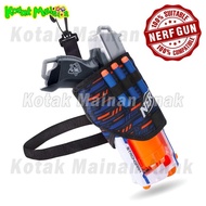 Nerf Holster Leg Bag Storage Gun Sarung Pistol Nerf Soft bullet Ammo