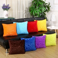 43x43cm Super Soft Plush Square Sofa Cushion Cover Home Office Chairs Decorative Pillowcase