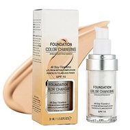 Colour Changing Mature Skin Foundation, 2024 Color Changing Foundation for Mature Skin, Foundation C
