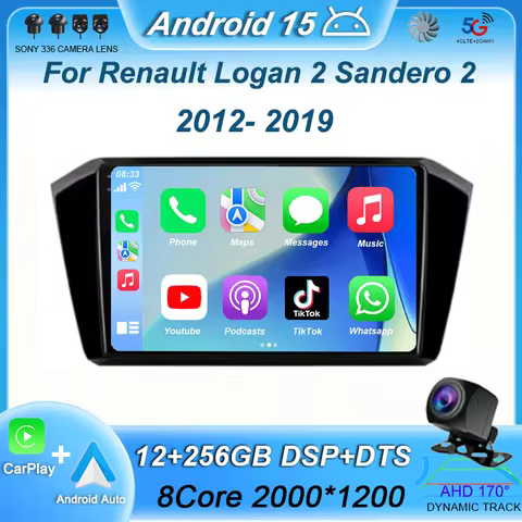 Android 15 10.1 Inch Car Radio For VW Volkswagen passat B8 2015 - 2020Wireless Carplay Auto Multimed