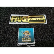 ⊙Fake Foxter Yayamanin Cutout Sticker