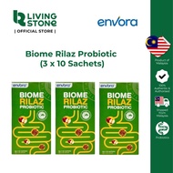 Envora Biome Probiotic RILAZ (3 x 10s) – 1 Month Supply (30 Sachets)