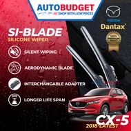 MAZDA CX-5 2018-2021 Present Si-Blade Silicone Wiper CX5 Wiper Set (24" +18") Windshield Wiper Blade