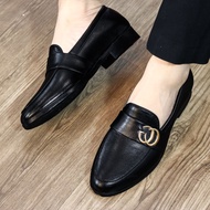 Giày nam logo G.C đẹpGiày công sở nam cao cấp rẻ da mềm đế cao su khâu chắc chắn chống trơn trượt RU