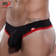 （A NEW） WJ Tangas HombreTransparent Jockstrap SexyMen UnderwearMens ThongsG StringsErotic Underwear For Men