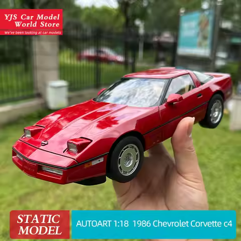 AUTOart 1:18 FOR Corvette C4 1986 alloy Chevrolet car model Metal classic car