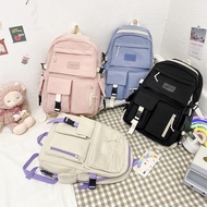 ✘ Fashion Women Backpack Trendy Nylon Waterproof Anti-theft School Bag For Girls School Backpacks With Many Pockets Schoolbag 2022 New