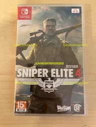《今日快閃價》全新 Switch NS遊戲 狙擊精英4  狙擊之神4 Sniper Elite 4 港版中英文版