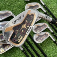 ใหม่เอี่ยมกอล์ฟคลับ4ดาว Honma IS-08 Irons Honma Beres S-08กอล์ฟเซทเหล็ก4-11AwSw R/s/เพลา Flex SR พร้