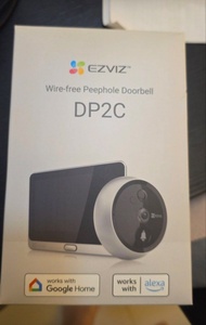 智能防盜眼EZVIZ DP2C Wire-free Peephole Doorbell