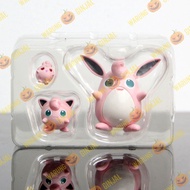 Pokemon wigglytuff Evo - set of 3