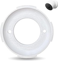 Sactulaz Wall Mount Plate for Google Nest Cam Outdoor(Battery), Locking Collar Replacement Part for Nest Camera - (Mounting Dome and Nest Cam Not Included)