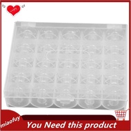 [OnLive] 25pcs Plastic Empty Bobbins Case For Brother Janome Singer Sewing Machine