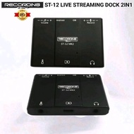 Recording Tech ST-12 LSC Live Streaming Converter 2in1 Live Streaming Dock ST 12 LSC Original