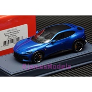 Ready Stock BBR 1/43 BBRC283 Ferrari Purosangue Deluxe FUV Sunroof Version Ready Stock