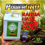 4Liter POWERGRO Baja Sawit Foliar 100% Organik  Buah Padu buah berat Baja bakteria