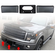 GXYWADY Front Bumper Guards Pads(Left + Right) & License Plate Frame Bracket Replacement for F-150 2