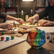Cross-Border Dungeons & Dragons D20 Dice Mug Dungeons and Dragons D20 Dice Mug Mug