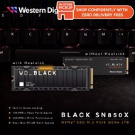 # Western Digital WD Black SN850X Series NVMe PCIe Gen4 x4 M.2 SSD # [1TB/2TB]