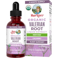 MaryRuth Organics Valerian Root Liquid Drops | 2 Month ply | Sugar Free | USDA Organic Valerian Root