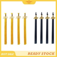 [CloudsMiles] Graduation Tassels with 2020 Year Gold Date Pendants Graduation Cap Tassels for Graduation Parties 4PCS