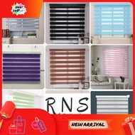 ⭐LOW PRICE⭐ RNS Bidai Tingkap Modern Zebra Blinds | Blind Curtain | Zebra Bidai Outdoor | Roller Bli