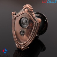 LUCILLE Doorbell Multi-function Durable Door Peep Door Viewer Hole Viewer 180 Degree Peep Sight Hole