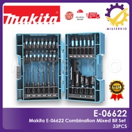 Makita E-06622, 33pcs Impact Black Metal Screw bit with Case, Contain Drill And Screw Bit Set For Drill Driver