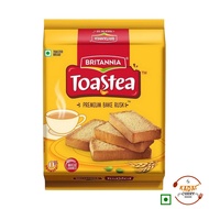 Britannia Toastea Wheat Suji Rusk (305g) | Crunchy Biscuit