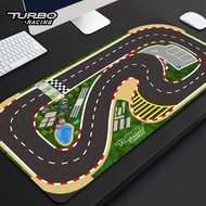 50x95cm 160x90cm 120x80cm Portable Turbo Racing Rubber Mat 1:76 RC Mini Car Track Race Accessory for