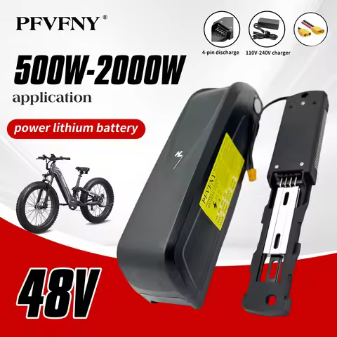 48V 20-30AH 18650 Battery 35AH BMS 4-pin Hailong Easy Installation 24H Ship Air Transport Configurat