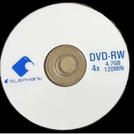 ARITA/ELEPHANT DVD Re-Writable (DVD+RW) DISC 4X 4.7GB 120MIN 1piece