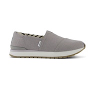 TOMS รองเท้าลำลองผู้ชาย สลิปออน รุ่น Resident Plus Drizzle Grey Heritage Canvas (CF) รองเท้าลิขสิทธิ
