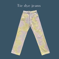 something apparels tie dye jeans tie-dye