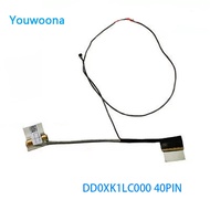 iNEW Laptop LCD Cable For Asus F453 X453 X403M X453M X453MA 40pin P/N DD0XK1LC000-