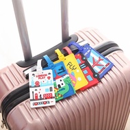 Travel Luggage Unique Cute Character Motif Luggage LabelTAG NJ31