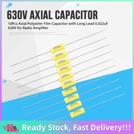 Polyester Film Capacitor 10Pcs 0.022uF 630V Long Lead Radio Amplifier