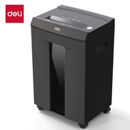 Deli Heavy Duty Paper Shredder Cutter Machine Shredded Mesin Kertas Hancur 8 Sheets (1 Year Warranty