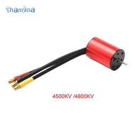 [Shamjina] Waterproof Motor 2435 Motor High Precision Low Noise 12 Slot RC Motor for 1/16 Scale Car 