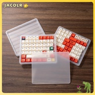 JACOLR Dustproof Holder, Stackable with Cover Keycap Storage , Holds 145 Keys 3 Layer Protector Stor