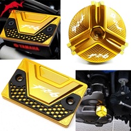 Suitable for Yamaha FAZER FZ6N/R Modified Front Brake Upper Pump Oil Pot Cup Lid+Engine Oil Screw Ca