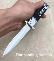 มีดพกมีดแบบพกพาสแตนเลสทนทานสูงมีดต่อสู้อเนกประสงค์สำหรับกลางแจ้ง