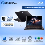 Acer Nitro V15, ANV15-52-7287 (Black) Core 7-240H/16GB/512GB SSD/RTX4050 6GB/OPI [ZL.BAGSS.006]