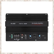 (MDQS) 12V 1000W Car Audio High Power Amplifier Amp Board Powerful Subwoofer Bass Amp PA-80D