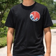 Baju T Shirt Lelaki Kanagawa The Great Wave Japanese Shirt Vintage T-Shirt Black Tops for Men Berkol