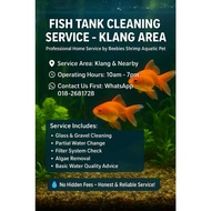 PROFESSIONAL FISH TANK CLEANING SERVICE FOR 2FT, 3FT, 4FT, AND ABOVE