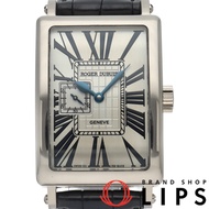 Roger Dubuis Muchmore 經典腕錶，全球限量 28 枚，Muchmore M32 98 0 G33.7R，附原廠錶盒、保固卡，18K 白金/皮錶帶，男士腕錶，銀色，拋光處理，成色極佳